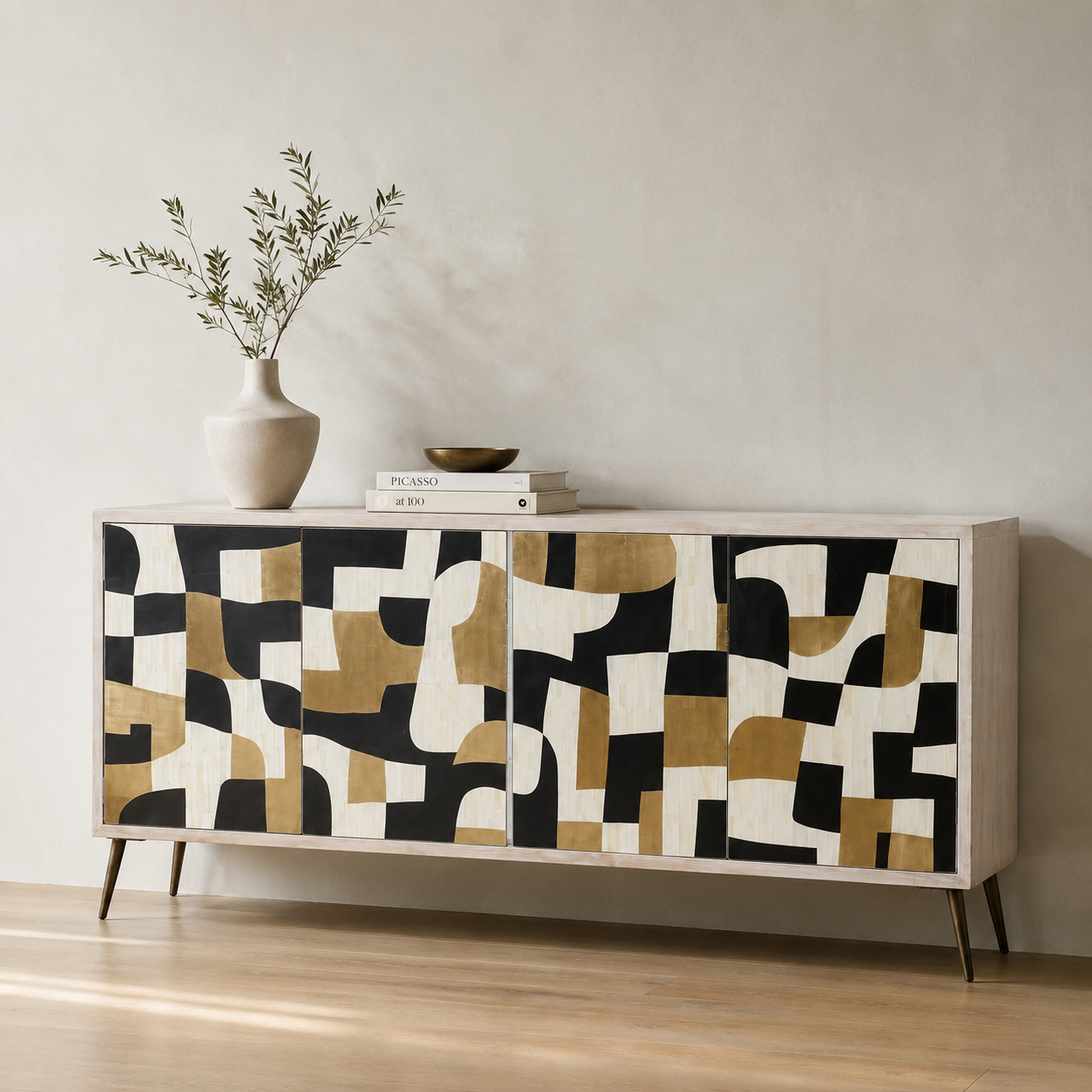 Xander Four Door Cabinet