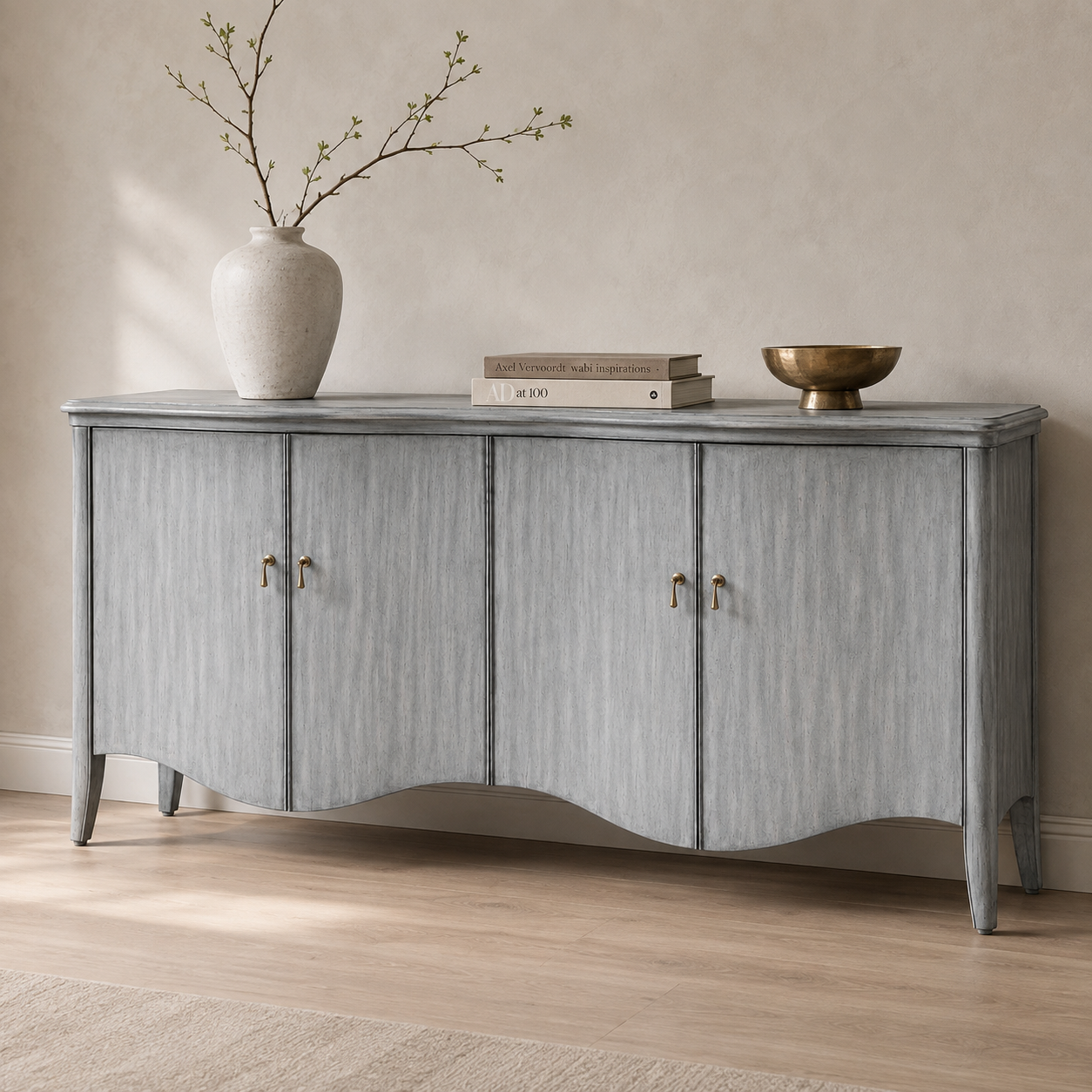 Bauer Four Door Cabinet