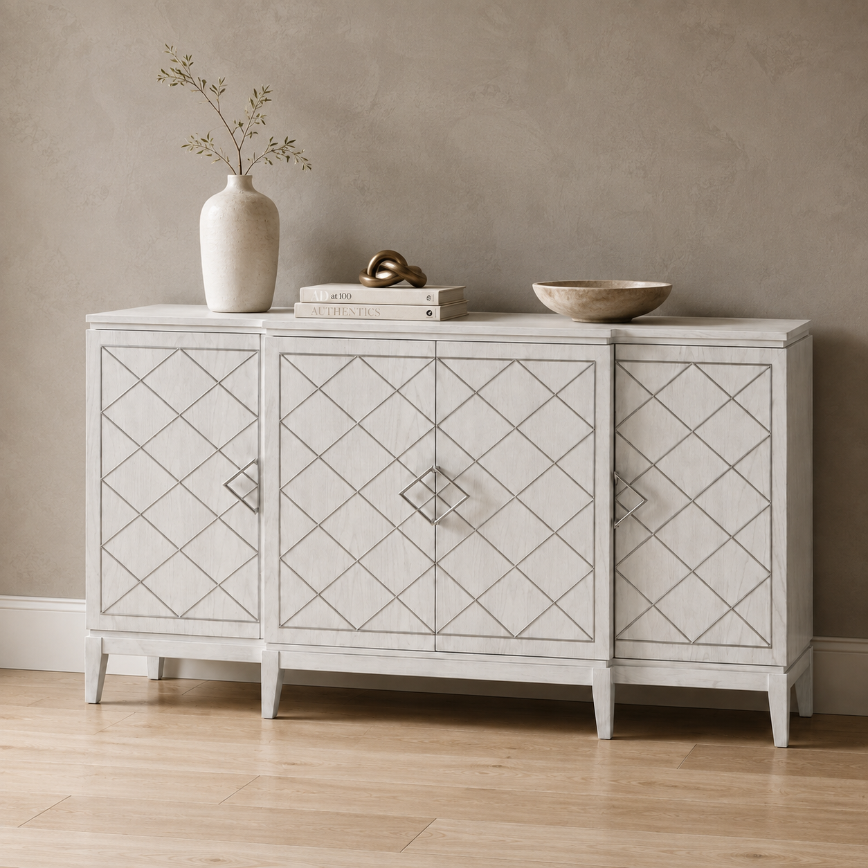Farrow Four Door Cabinet