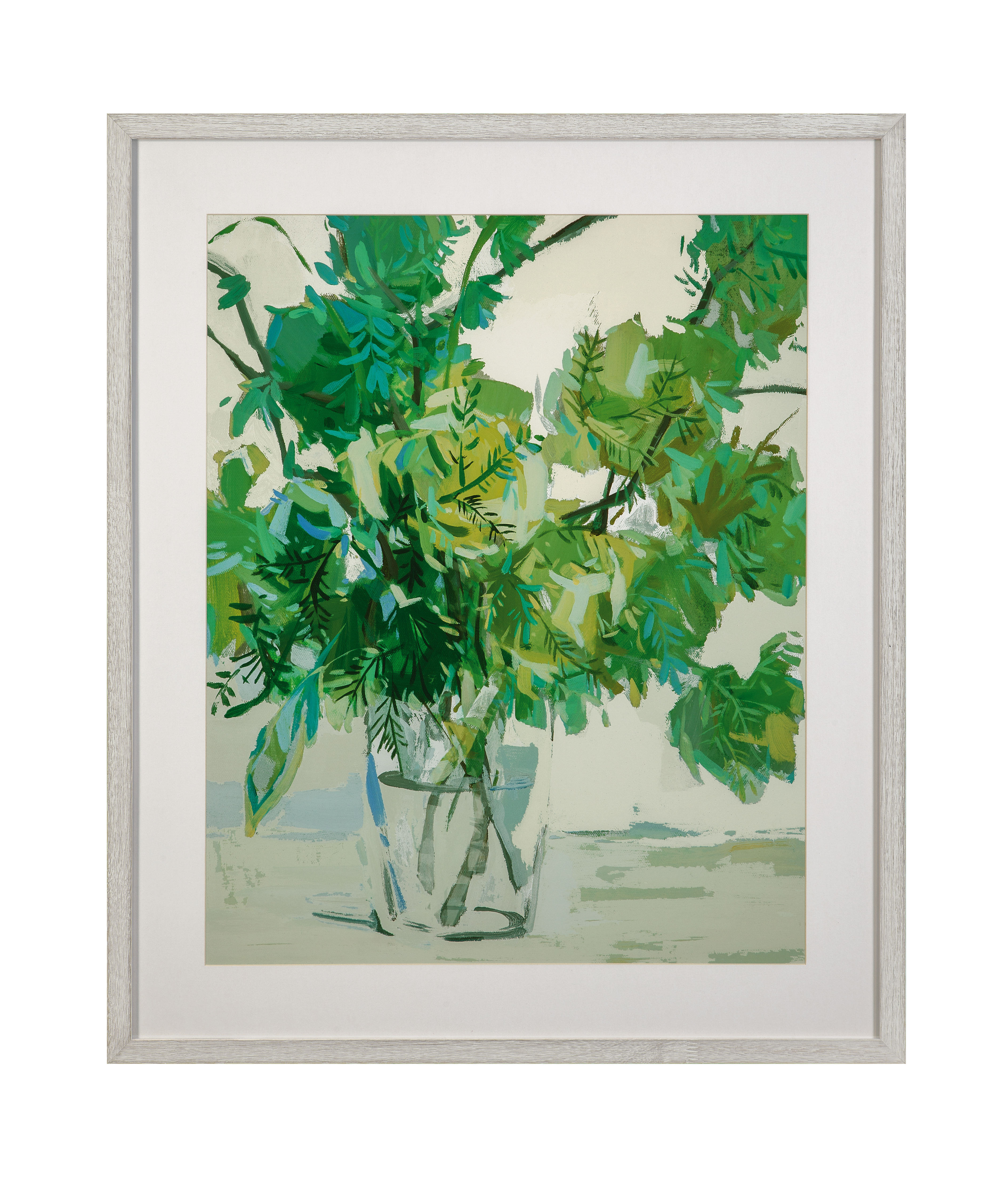 Floral Play I Framed Print