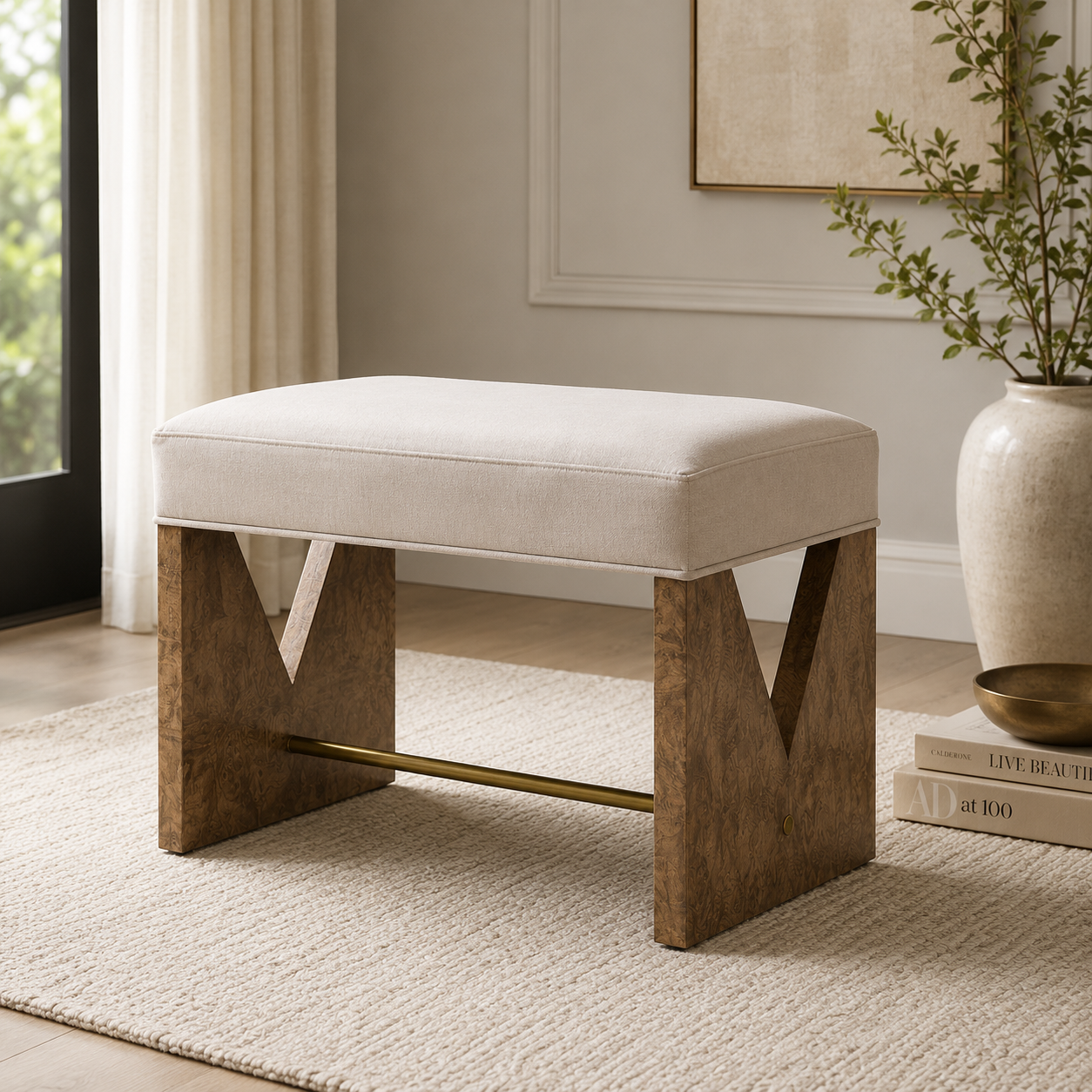 Laurent Accent Stool