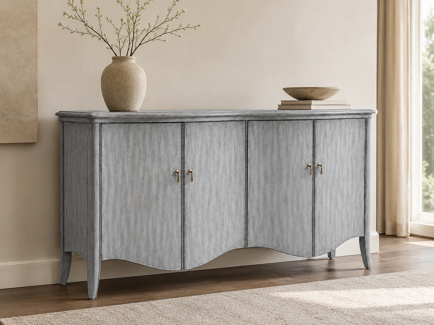 Bauer Four Door Cabinet