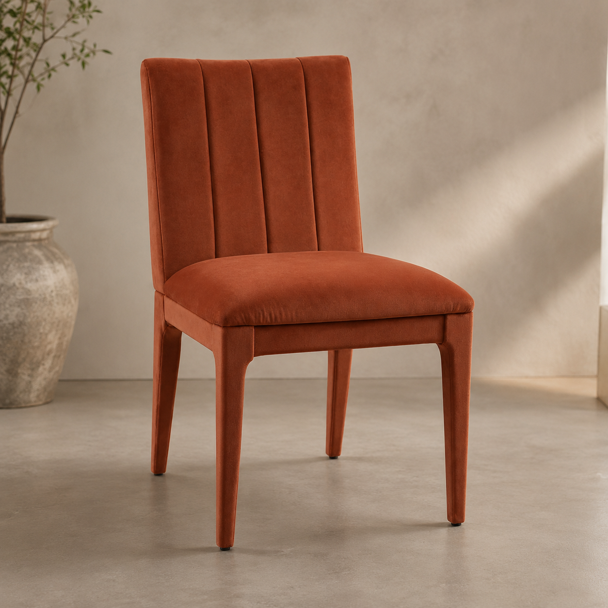 Brianne Rust Dining Chair, 2 Per Box, Priced Each