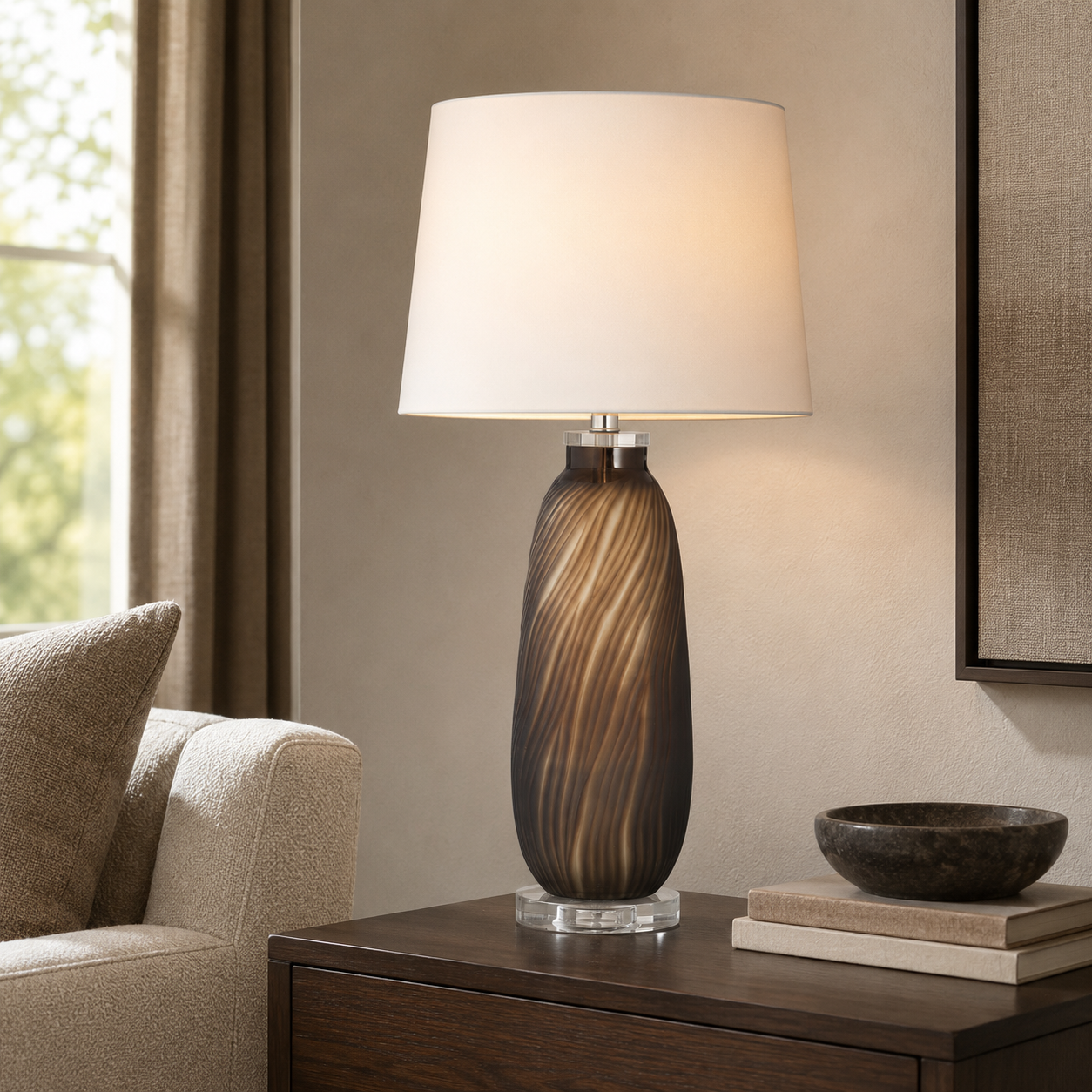 Bronze Drift Table Lamp