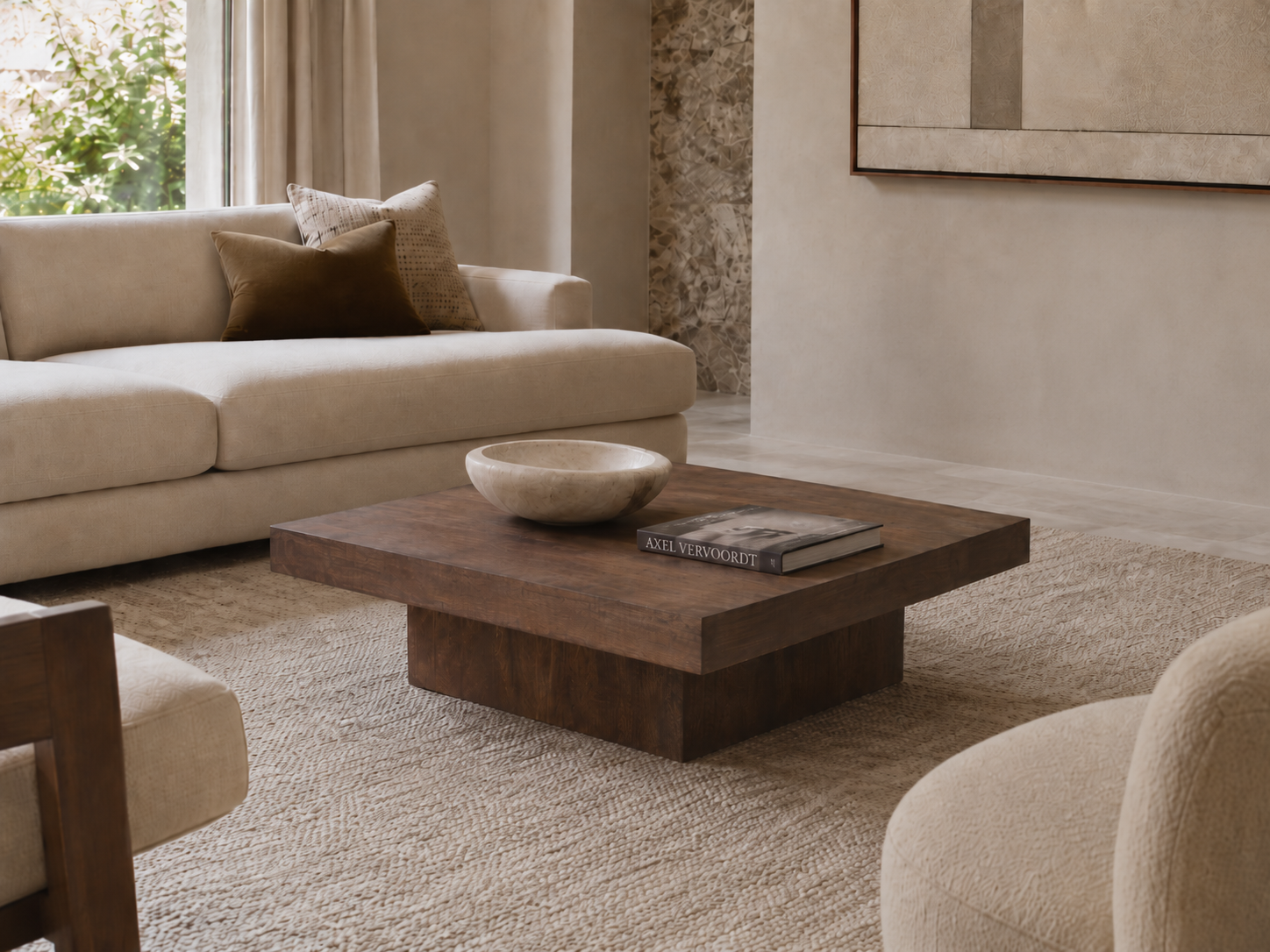 Padula Brown Oak Coffee Table