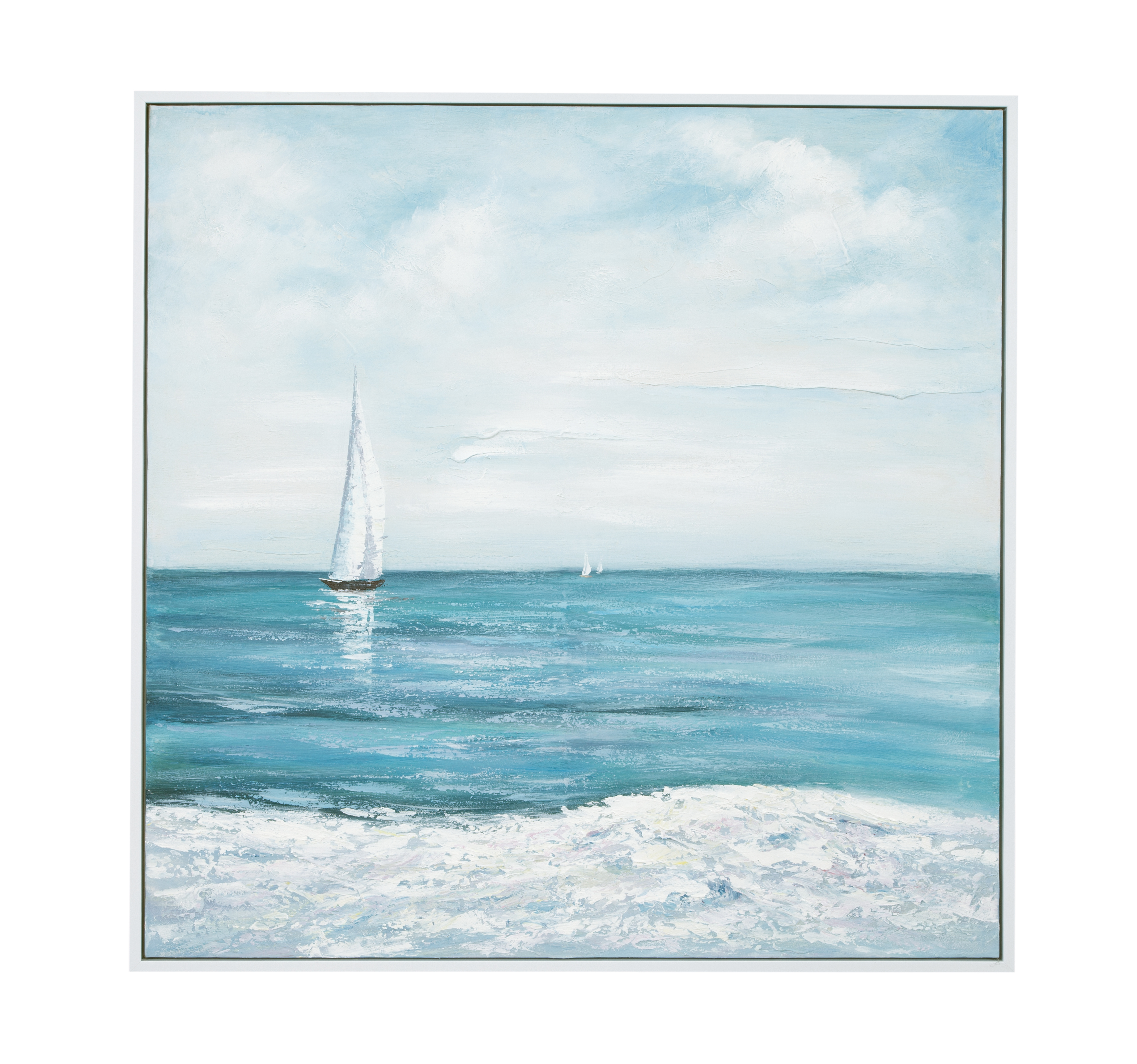 Drifting Framed Canvas