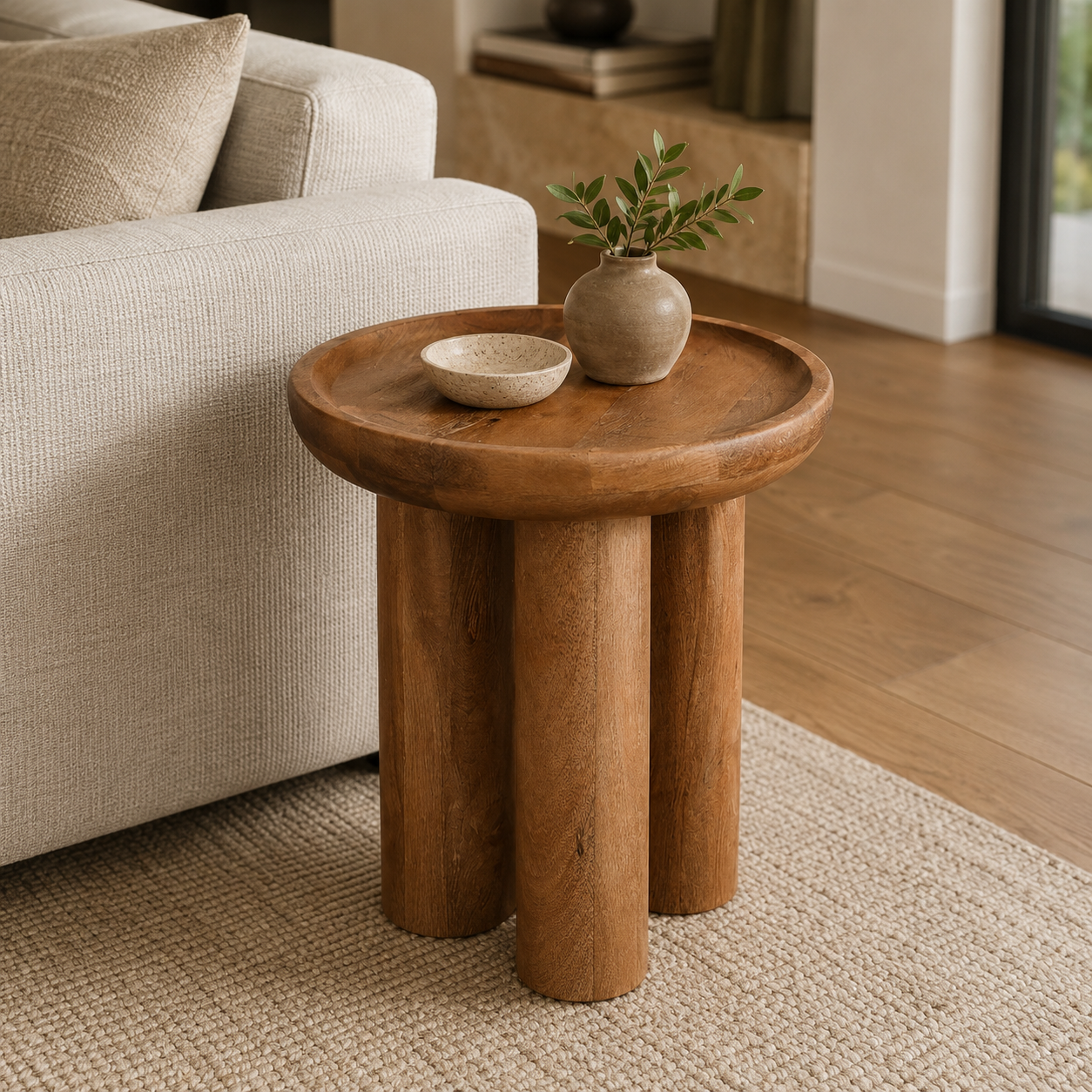 Blair Round End Table