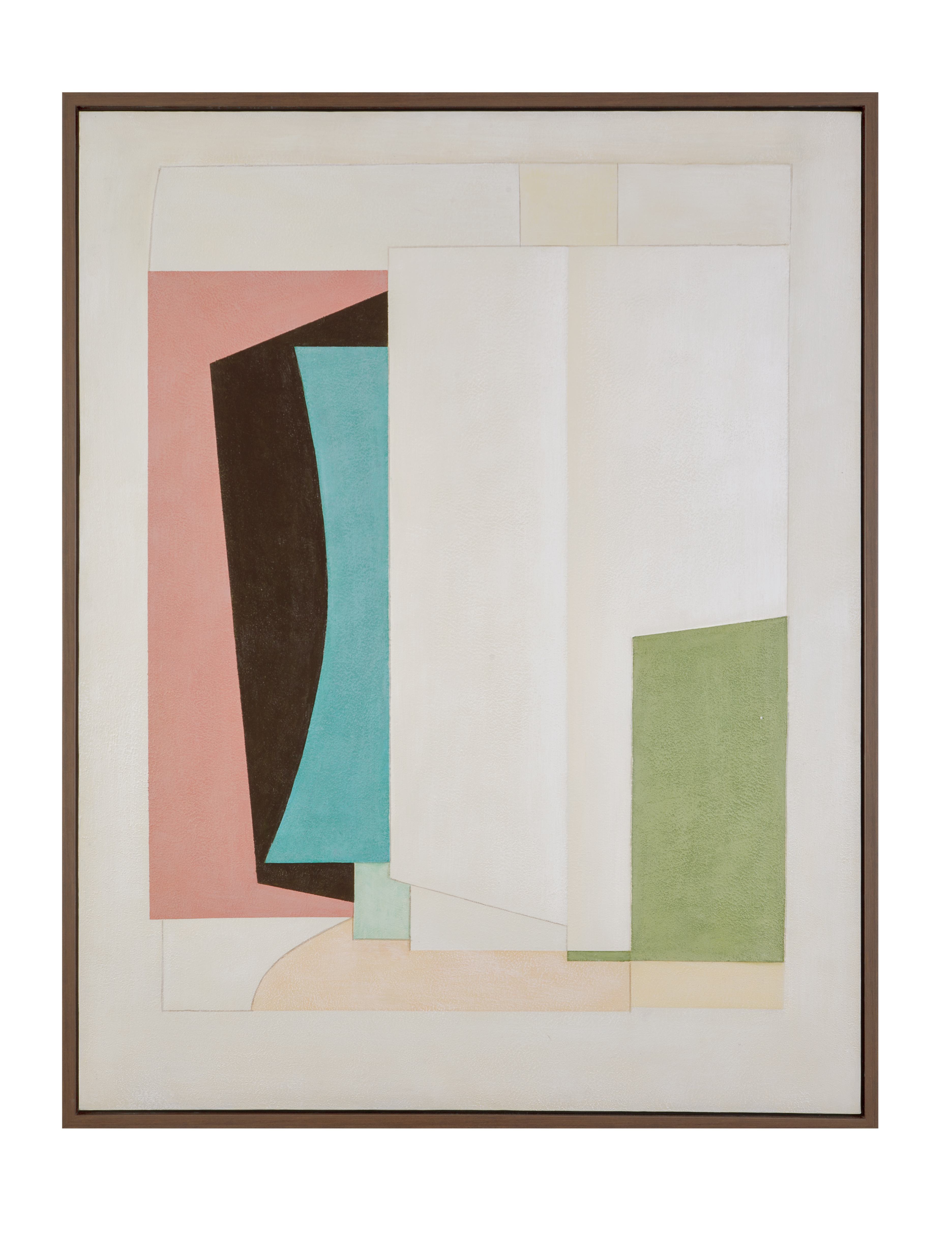 Geometric Harmony Framed Canvas