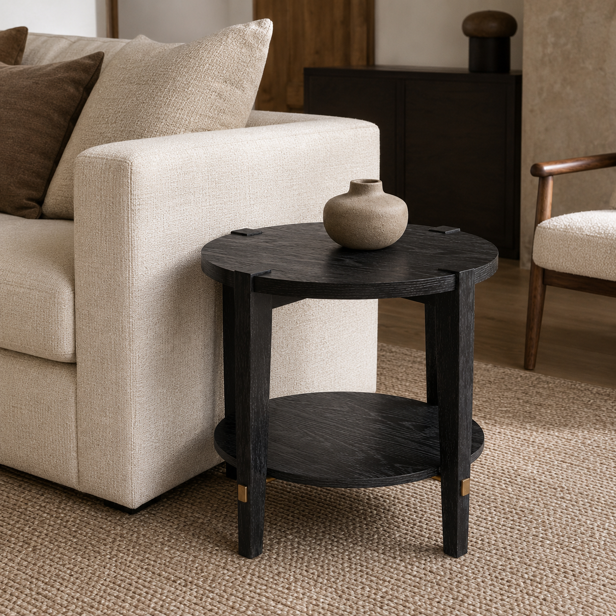 Whitfield Round End Table