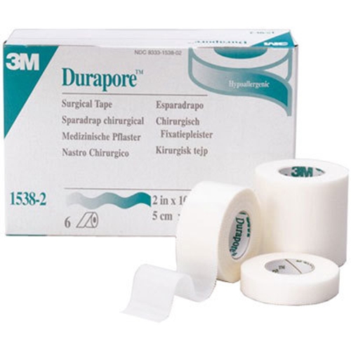 Häfta silke Durapore – 2,5cmx9,1m – 12 st