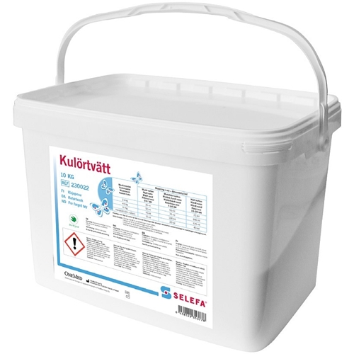 Tvättmedel pulver kulörtvätt – 10kg Selefa Bra miljöval