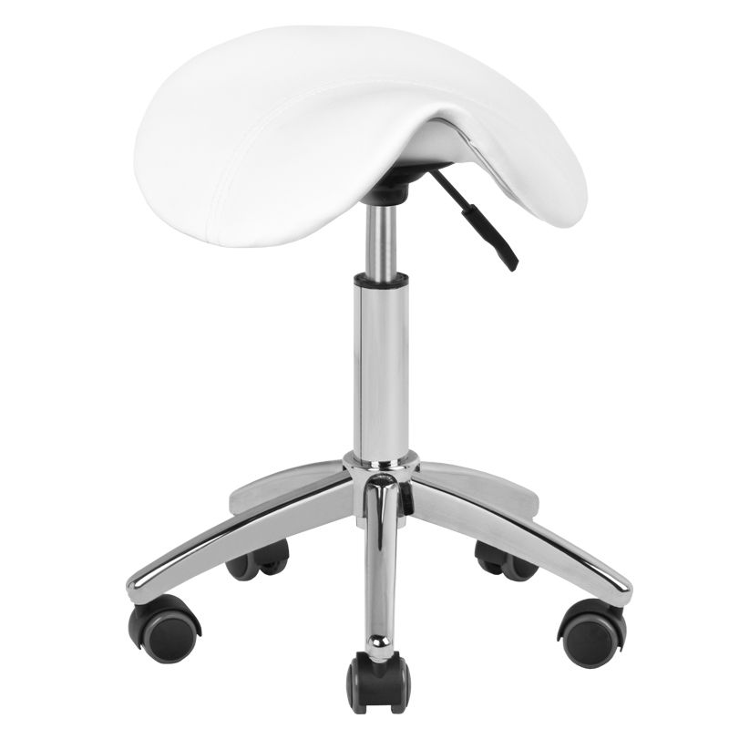 Sadelstol – Vit – AM-302