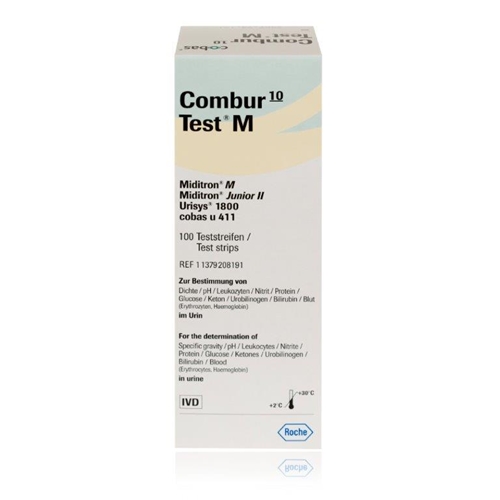 Urinsticka Combur-10 Test M – 100/fp endast till Cobas u 411 – 100 st
