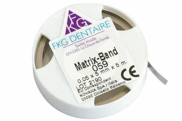 Metallmatrisband, 0,05 mm tjockt Metallmatrisband, 0,05 mm tjockt