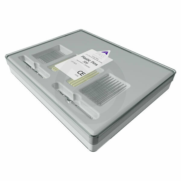 Plaststift, nr. 2, transparenta (50 st.) – FKG