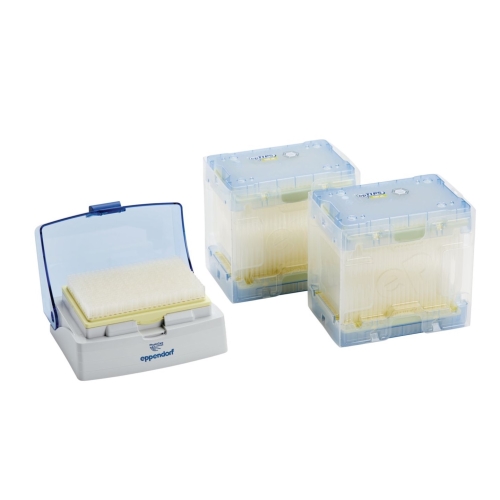 Pipettspets epT.I.P.S refill – 2-200µL gul 55mm 10×96 PP – 960 st