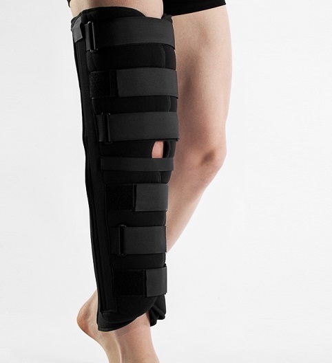 Ortos för immobilisering av knäleden