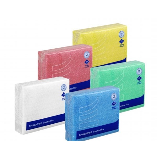 Rengöringsduk Lavette plus – 43x36cm blå – 25 st