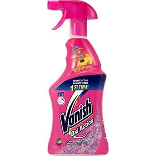 Fläckborttagning Vanish – 750ml Oxi Action Pink spray