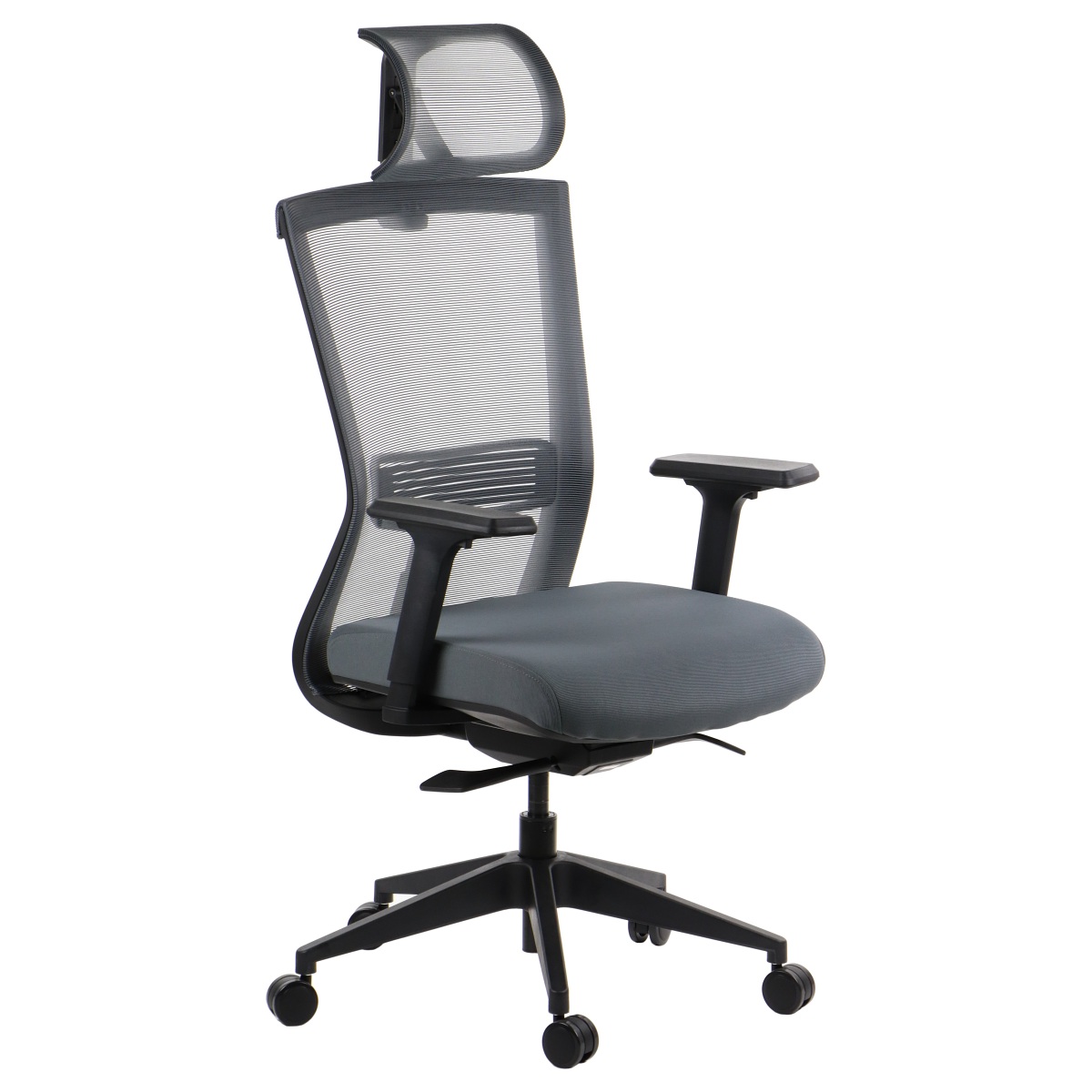 Ergonomisk kontorsstol – HOPE – Grå