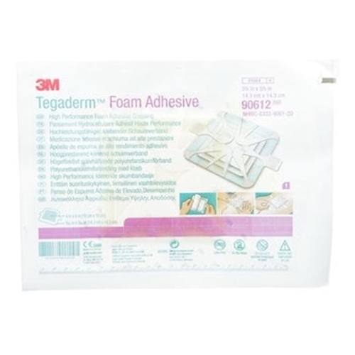 Skumförband Tegaderm Foam Adhesive – 14,3×14,3cm Border – 10 st