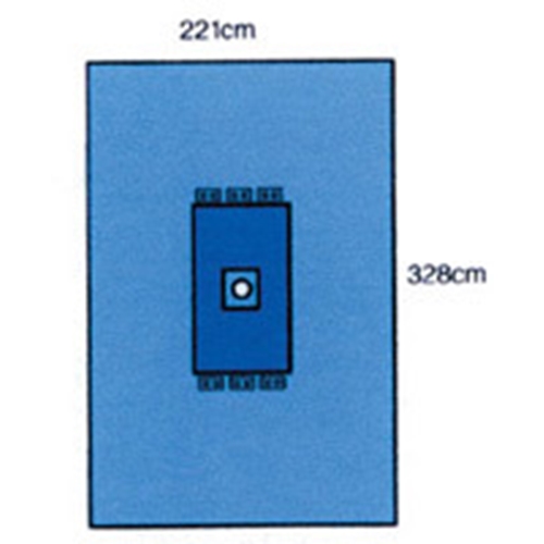Op lakan extremitet Allegiance – 221x328cm – 12 st
