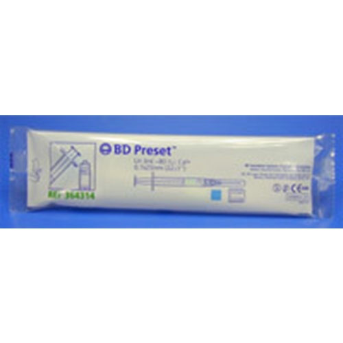 Blodgasspruta BD Vacutainer – 3ml 0,7x25mm 22G LiHep – 100 st