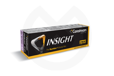 Insight Röntgenfilm 2,2 x 3,5 cm,100 st. – Singel – CARESTREAM