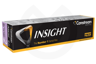 IP-21 Insight Röntgenfilm, 1F 3,1 x 4,1 cm, 150 st. – Singel – CARESTREAM