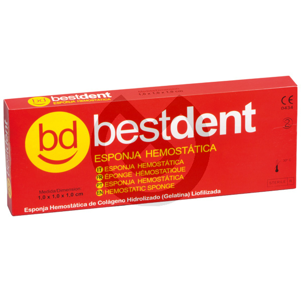 Hemostatikum – Svamp, 10 st. – BESTDENT