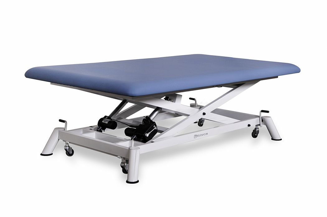 Elektrisk Bobath med 2 motorer – Sax-underrede och hjul Elektrisk Bobath med 2 motorer – Sax-underrede och hjul