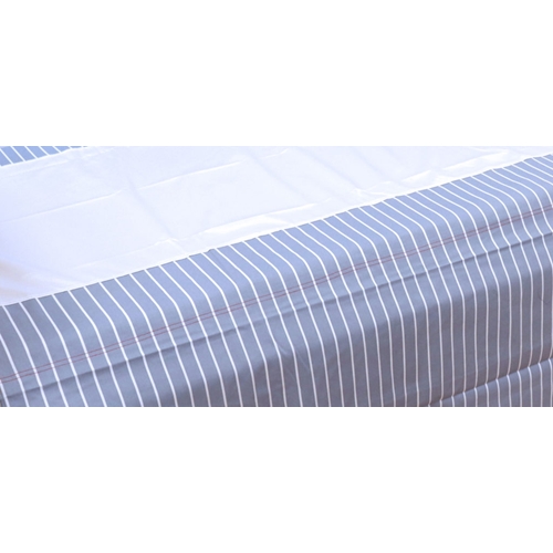Glidlakan EasyRoll – 140cm för 105cm säng vit/blå