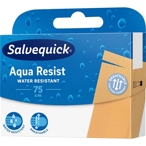 Plastplåster Salvequick – 7x75cm rulle beige