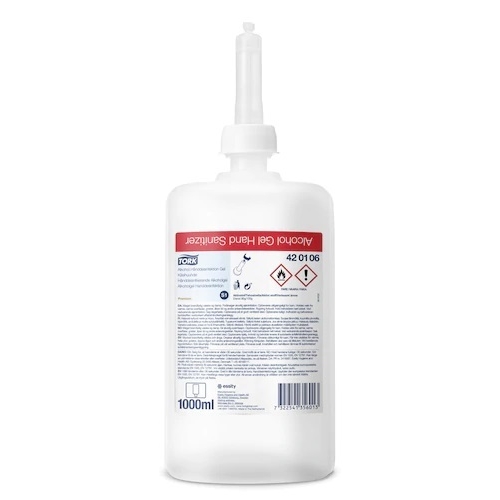 Handdesinfektion Tork 80% gel – 1000ml S1 – 6 st