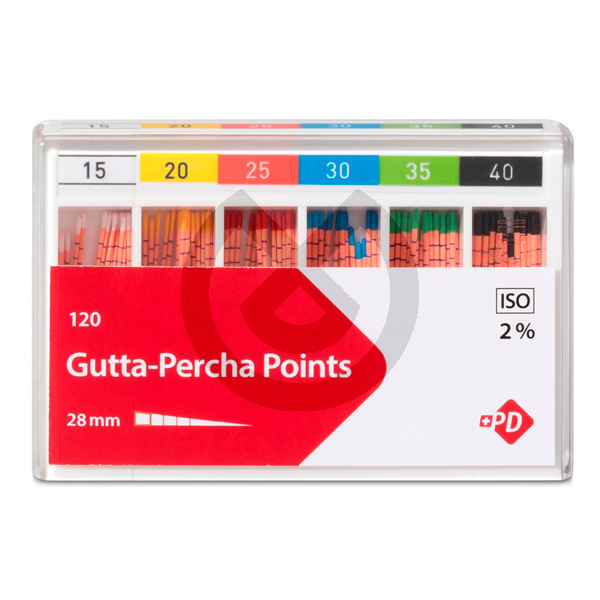 Guttaperkaspetsar 2%