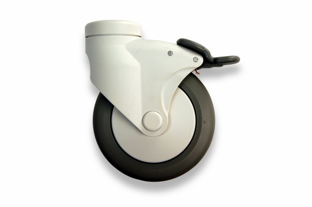 Hjul med individuella bromsar Ø 125 mm (x4)