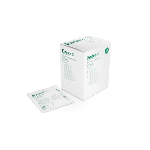 Kompress nonwoven 4L 2p Embra – 10x10cm steril – 140 st
