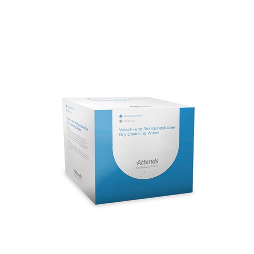 Tvättlapp papper 4L – 20x30cm vit torr i box – 600 st
