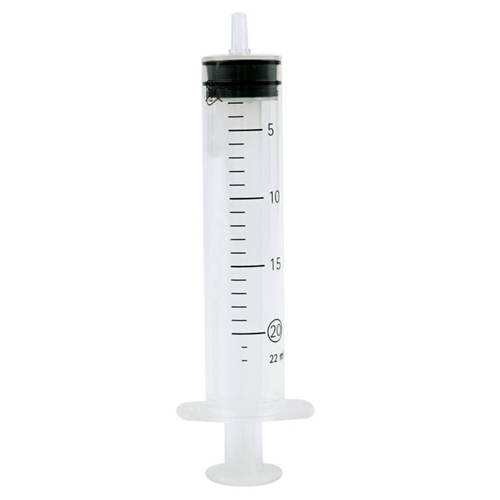 Spruta luer 3komp Beroject – 20ml grad 1ml excentrisk – 50 st