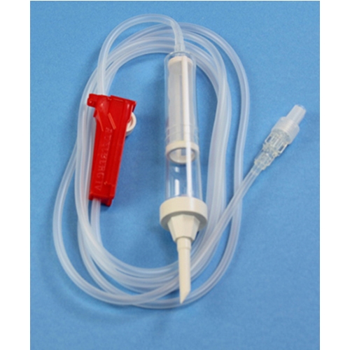Transfusions agg Mediplast – 180cm Flowstop PVC fri – 100 st