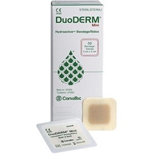 Hydrokolloidförband DuoDERM Mini – 5x5cm extra häftkant – 50 st