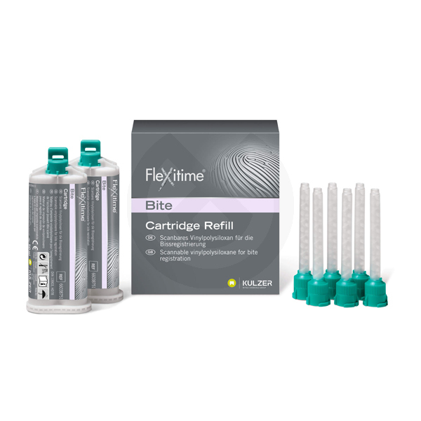 Flexitime Bite Avtrycksmaterial (2×50 ml) – KULZER