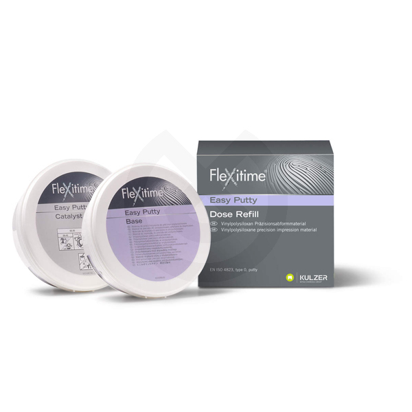 Flexitime Easy Putty Avtrycksmaterial 600 ml. – KULZER