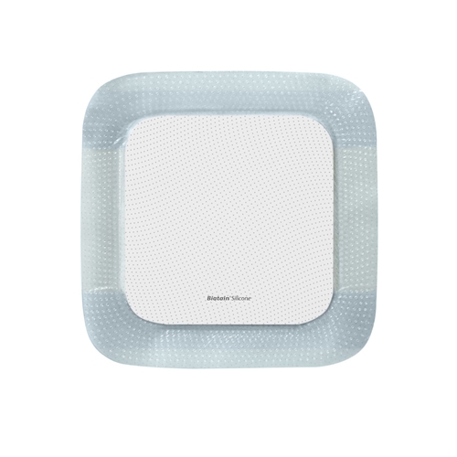 Skumförband silikon Biatain Silicone – 12,5×12,5cm Border – 10 st