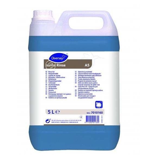 Torkmedel diskmaskin flytande – 5L Suma Rinse A5 – 2 st