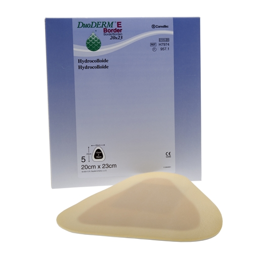 Hydrokolloidförband DuoDERM E Border – 20x23cm Sakrum – 5 st