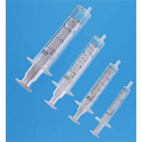 Spruta luer 2komp Discardit – 5ml grad 0,2ml excentrisk – 100 st