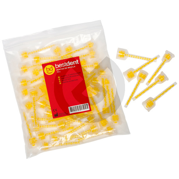 Gula blandningsspetsar 1:1 – Bestdent (50 st.) – BESTDENT
