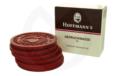 Hoffman Avtrycksmassa, röd – HOFFMANN