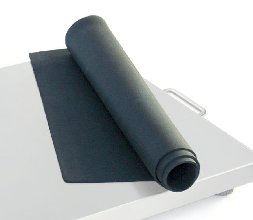 EOE-A01 Halkfri gummimatta, W × D 945 × 505 mm